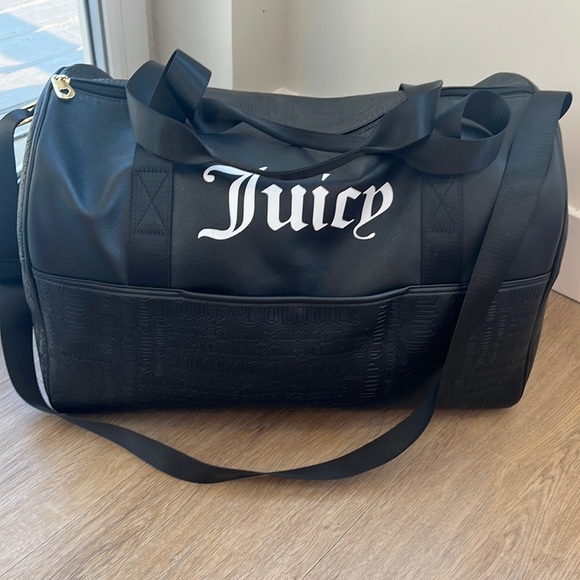 Juicy Couture Bags Used Juicy Couture Logo Duffel Bag Poshmark